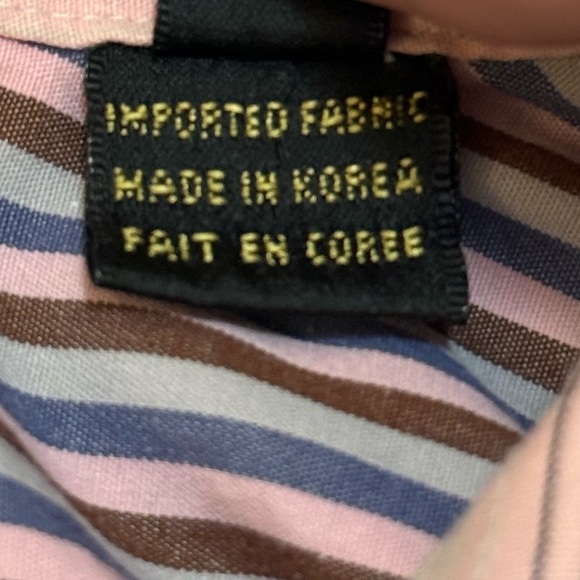 Bugatchi uomo rainbow striped button down men’s long sleeve size large - Picture 13 of 13